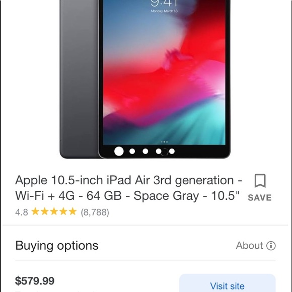 Apple iPad Air 3rd Gen - Picture 5 of 5